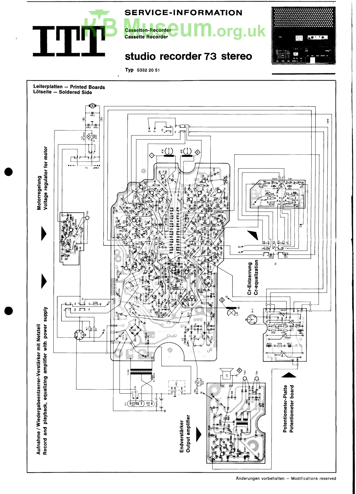 ITT 73 Schematic