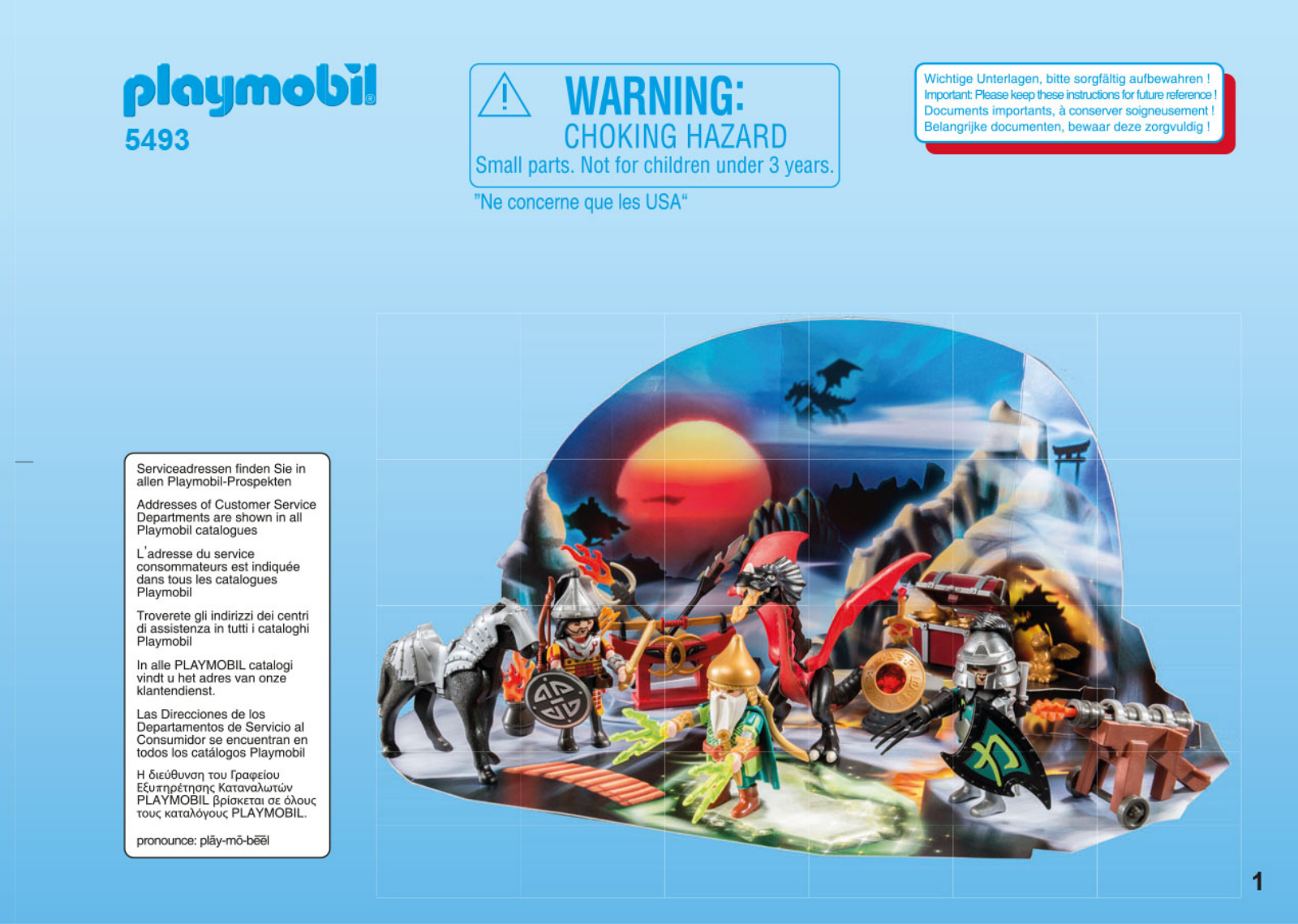 Playmobil 5493 Instructions