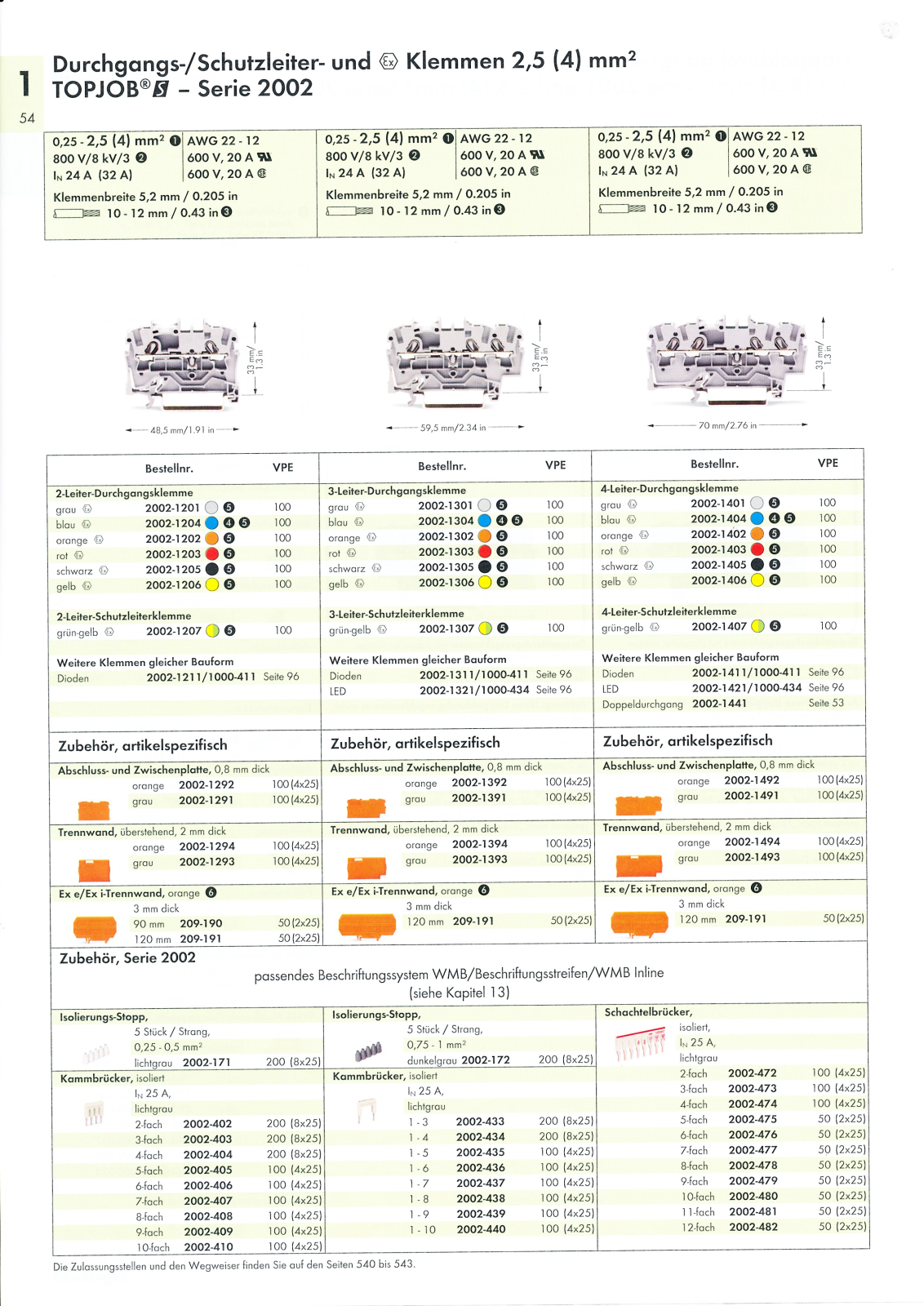 WAGO 2002-403 Datasheet - ManualMachine.com