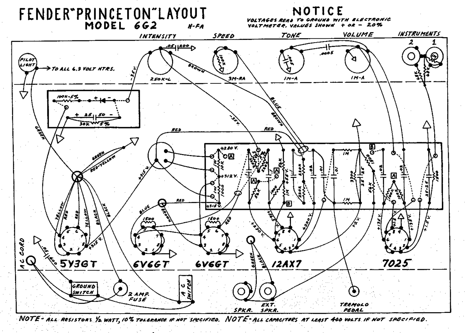 Fender 6g2 schematic