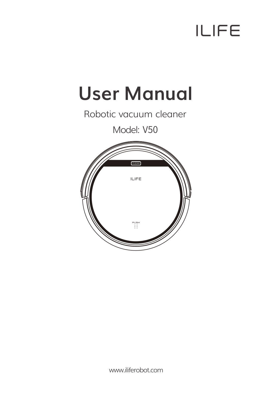 Ilife V50 User Manual