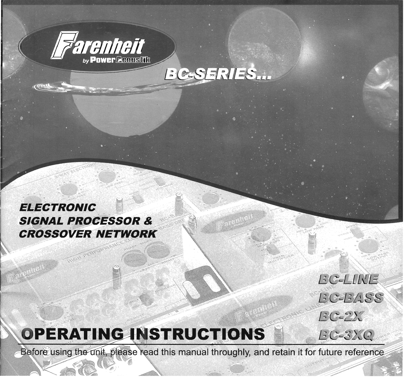 Farenheit Technologies BC-LINE User Manual