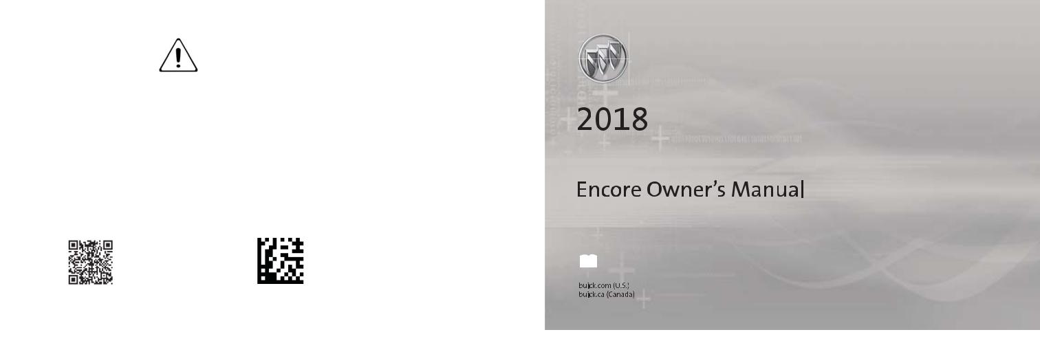 Buick Encore 2018 Owner's Manual