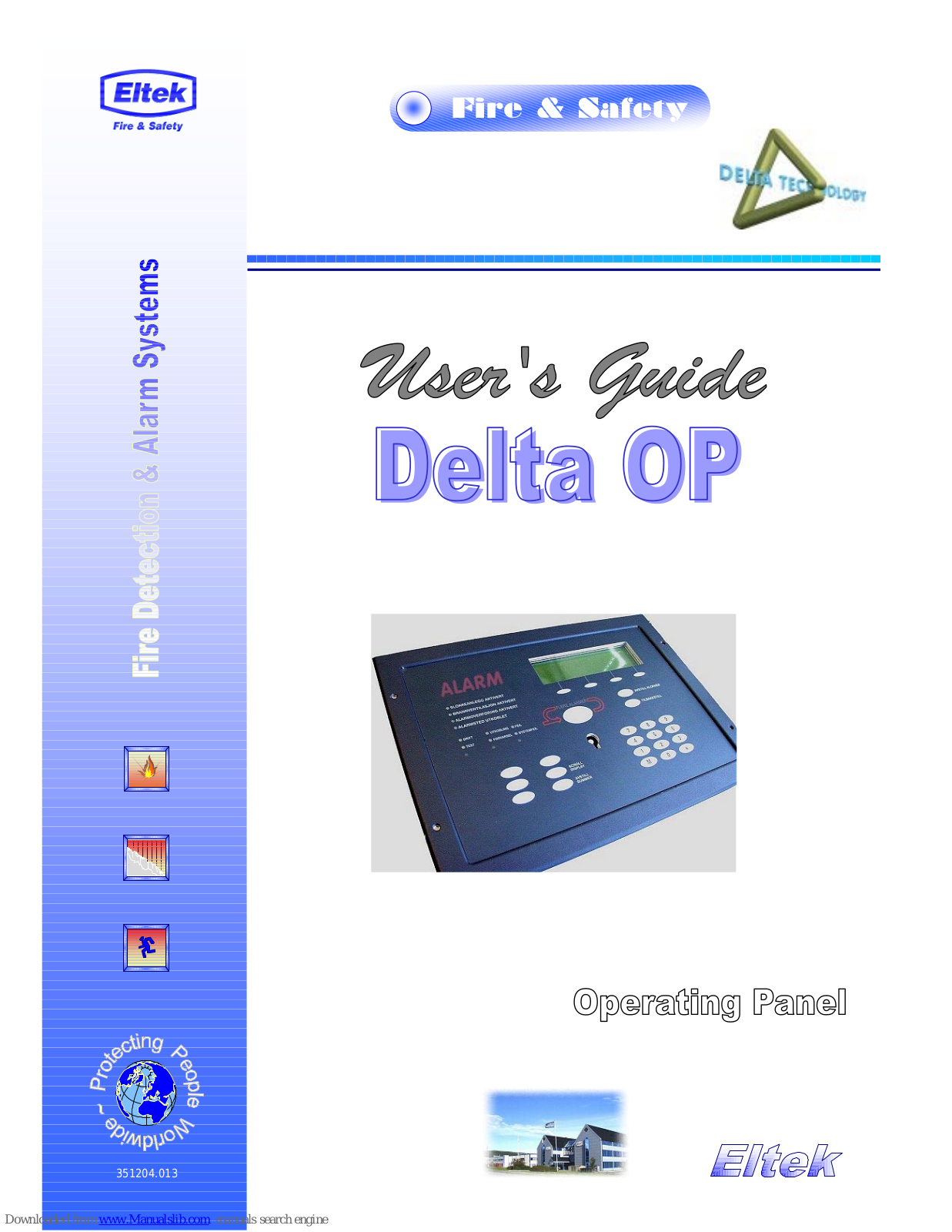 Eltek Delta OP User Manual