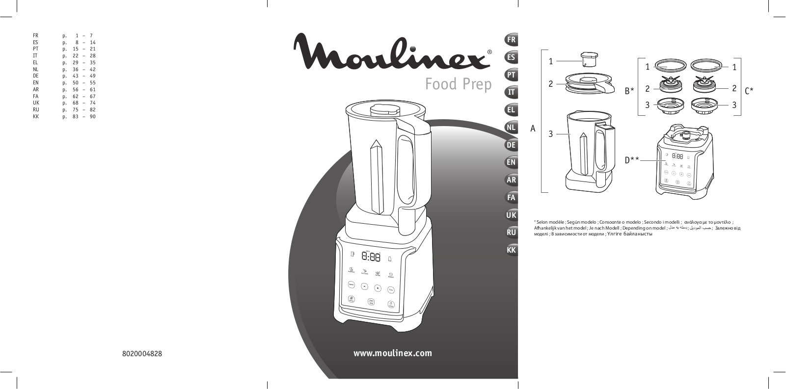 Moulinex LM91HD10 User Manual