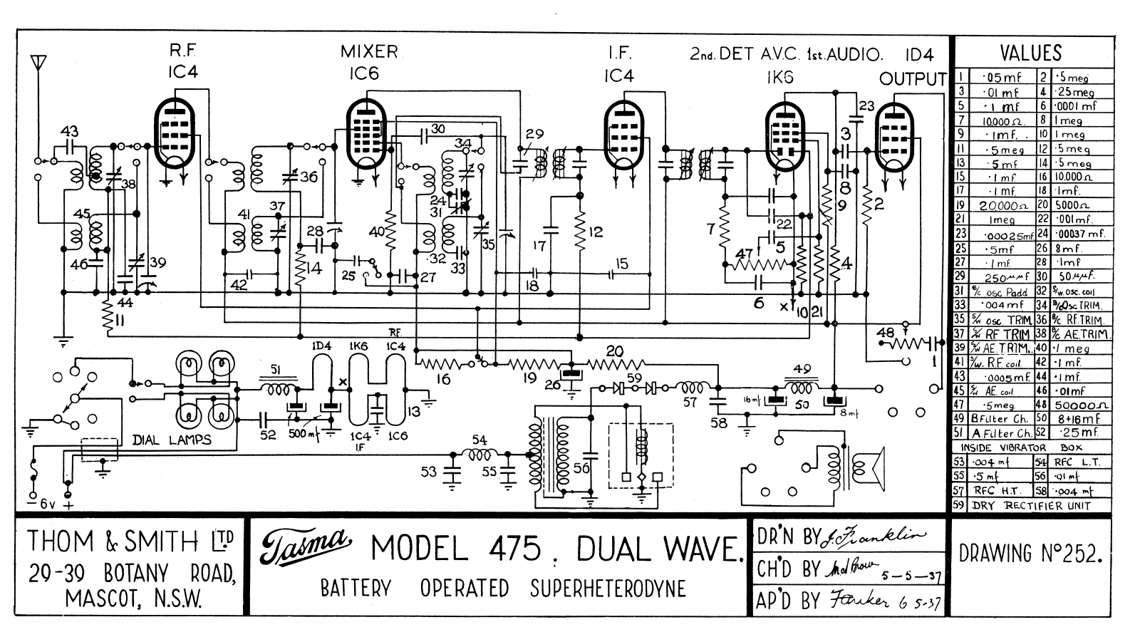 Tasma 475 Diagram - ManualMachine.com