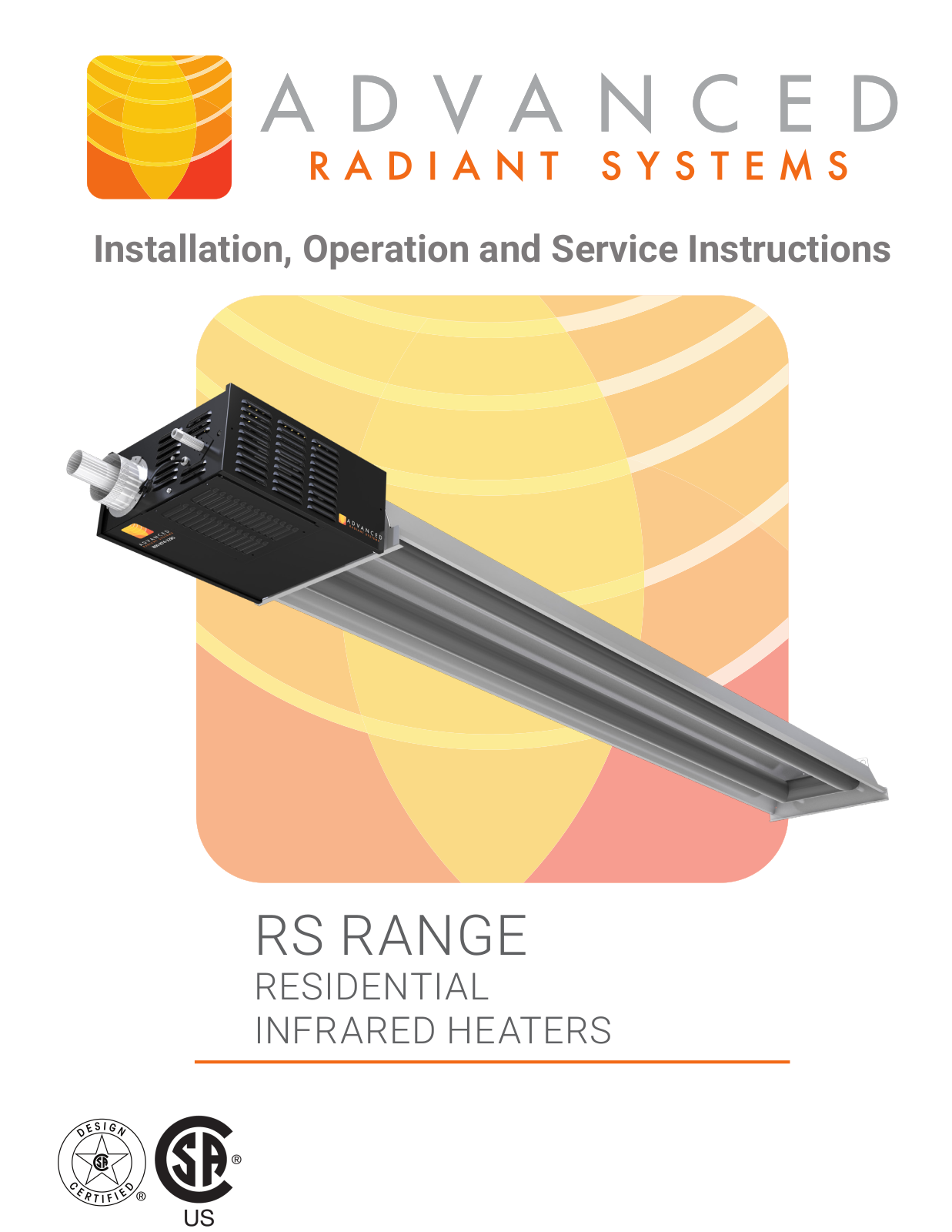 Advanced Radiant Systems RS-30, RS-45 User guide - ManualMachine.com