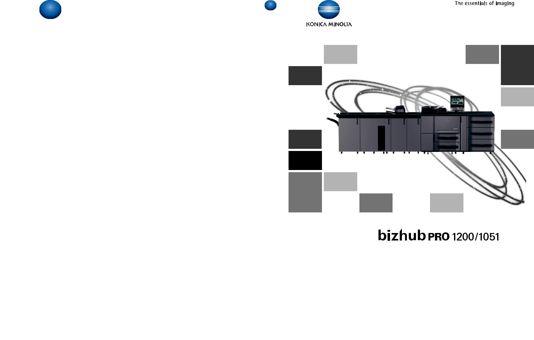 Konica minolta BIZHUB PRO 1051, BIZHUB PRO 1200 User Manual