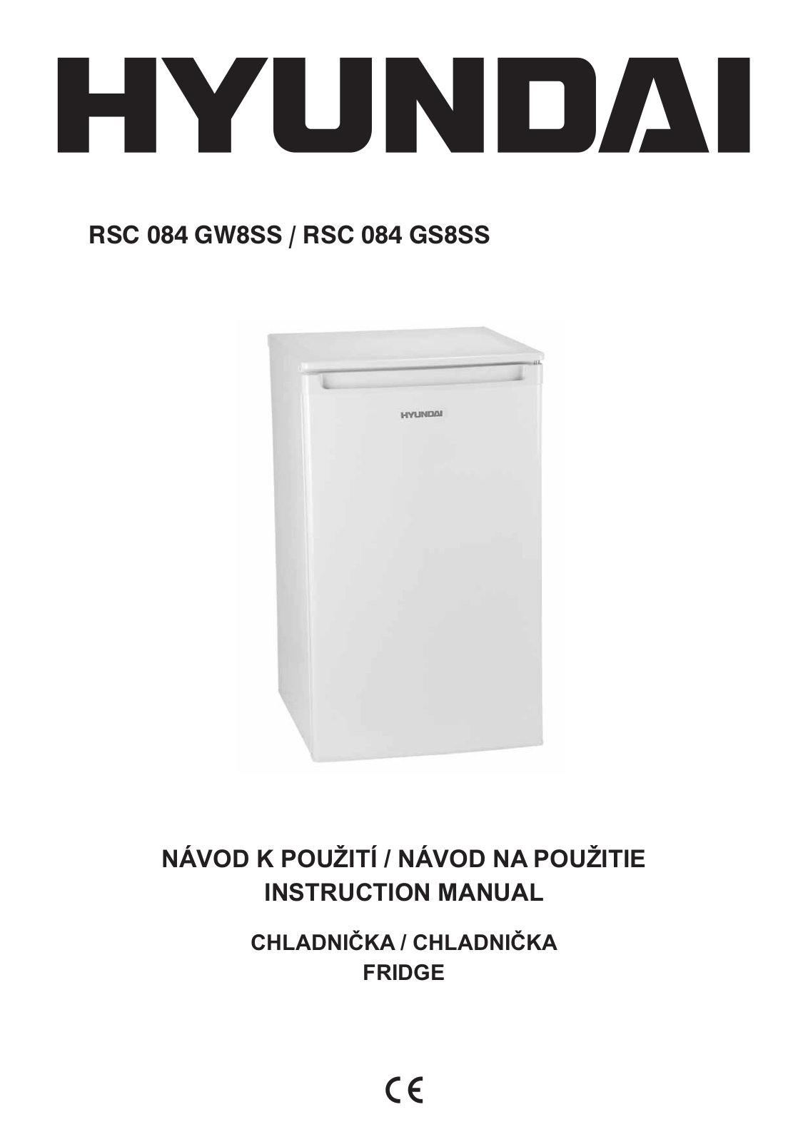 Hyundai RSC084GW8SS User Manual