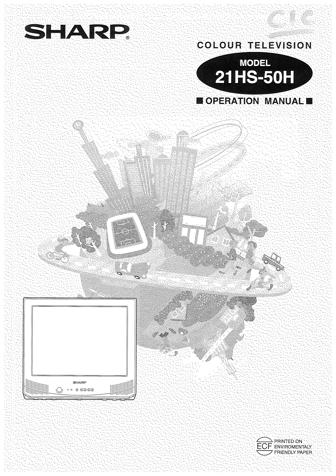 Sharp 21HS-50H User Manual