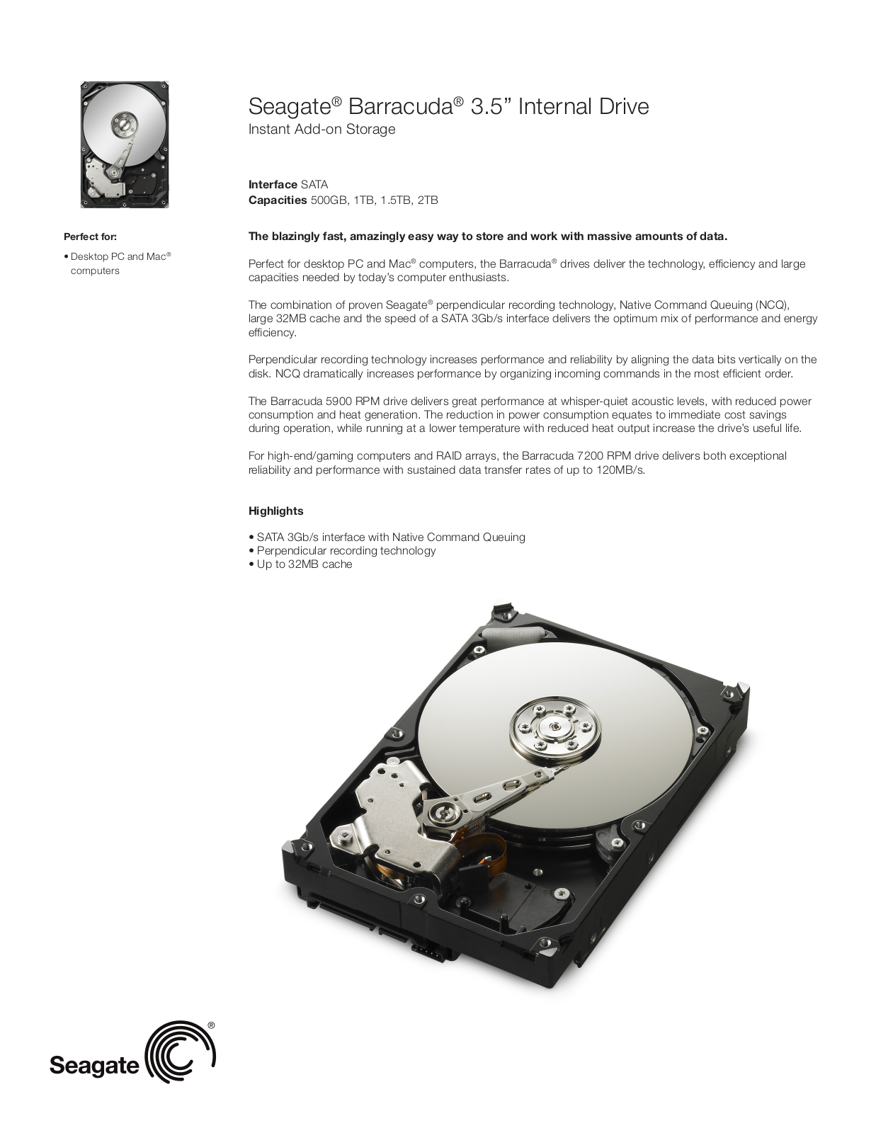 Seagate ST320005N4D1AS-RK User Manual