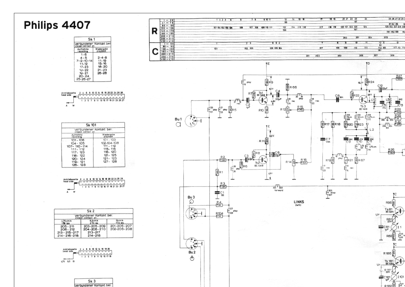 Philips 4407 Schematic