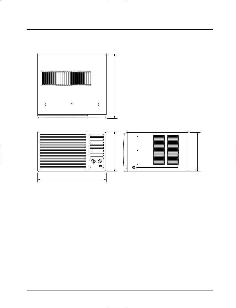 Samsung AW07A, AW07A0SE-CAF Specifications