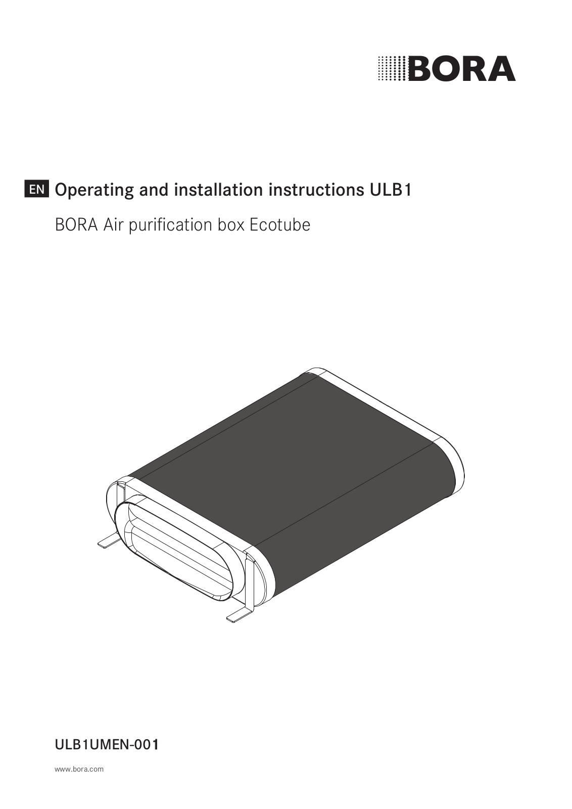 Bora ULB1 User Manual - ManualMachine.com