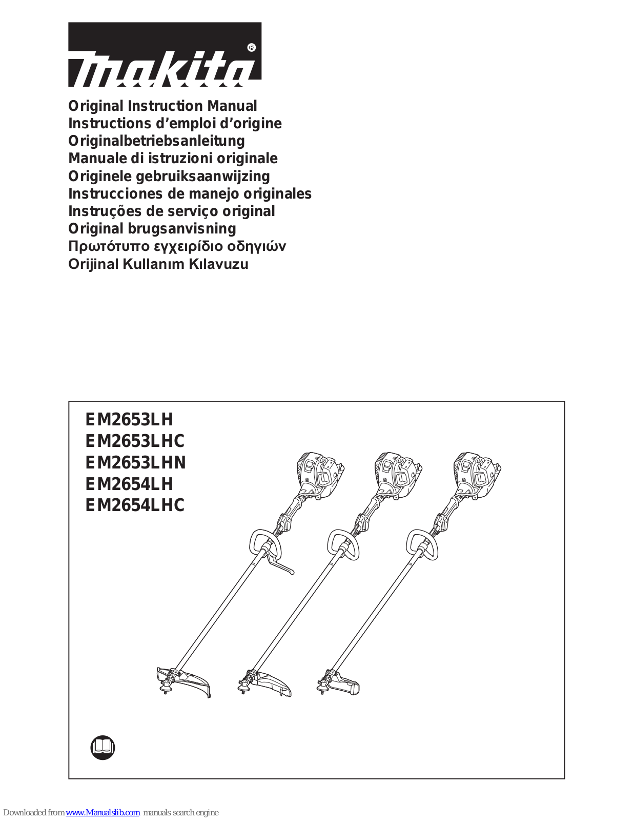 Makita EM2653LH, EM2654LH, EM2653LHC, EM2654LHC, EM2653LHN Original Instruction Manual