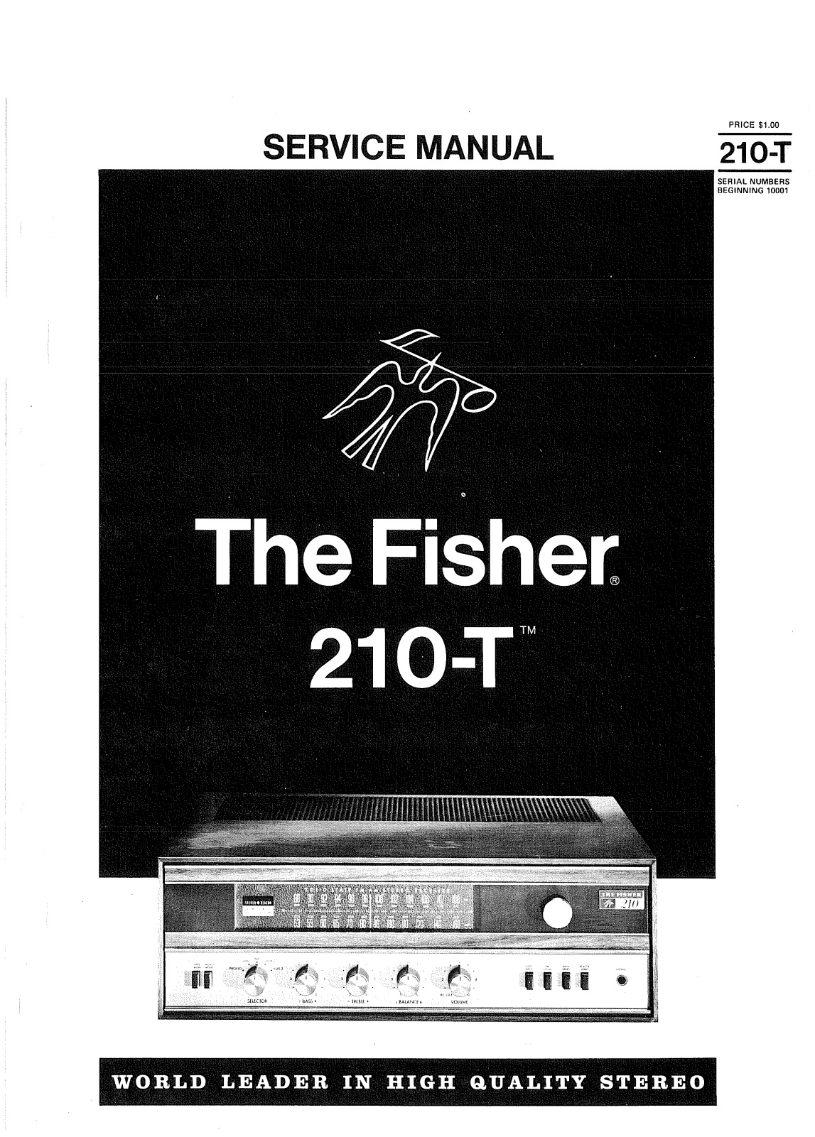 Fisher 210-T Service manual