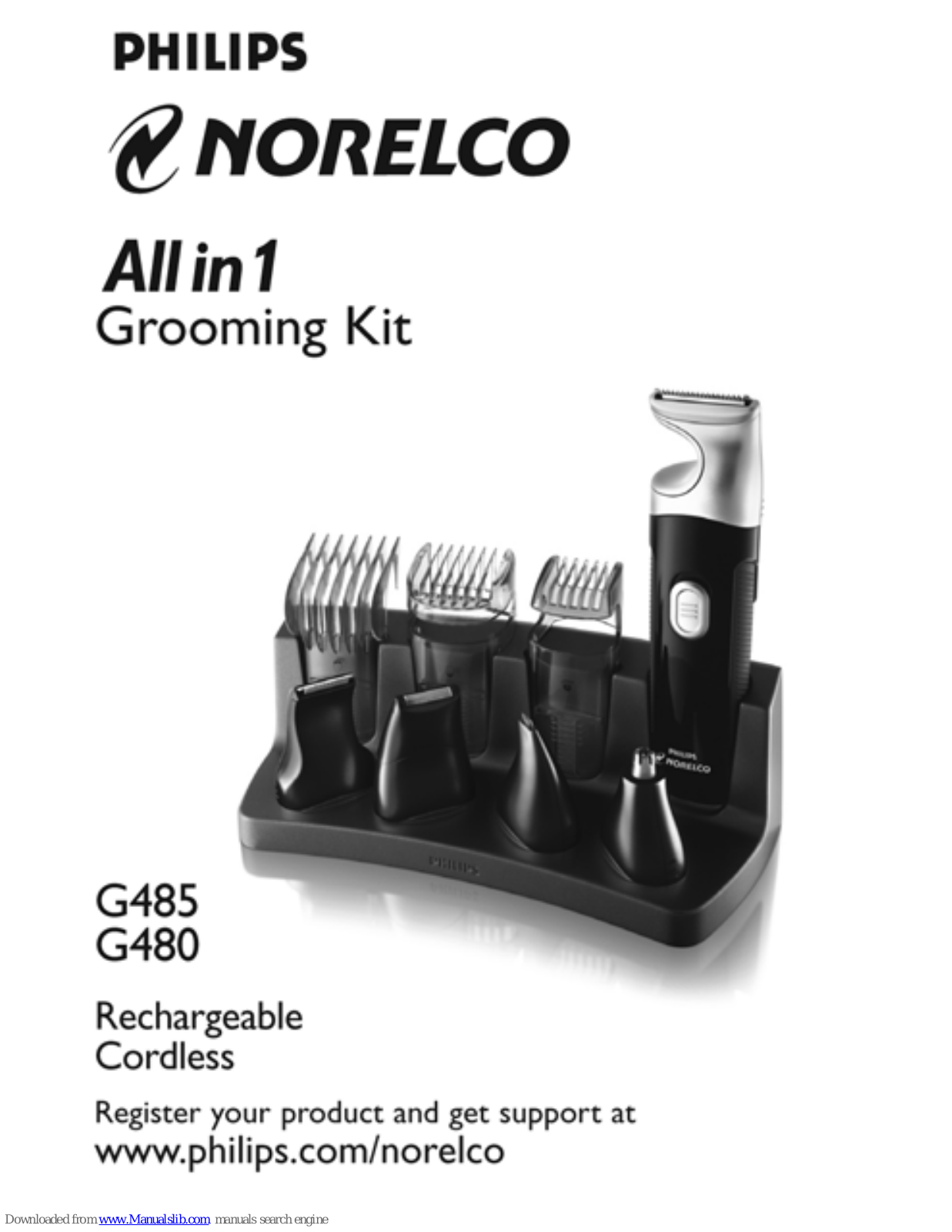 Philips Norelco G480, Norelco G485 User Manual