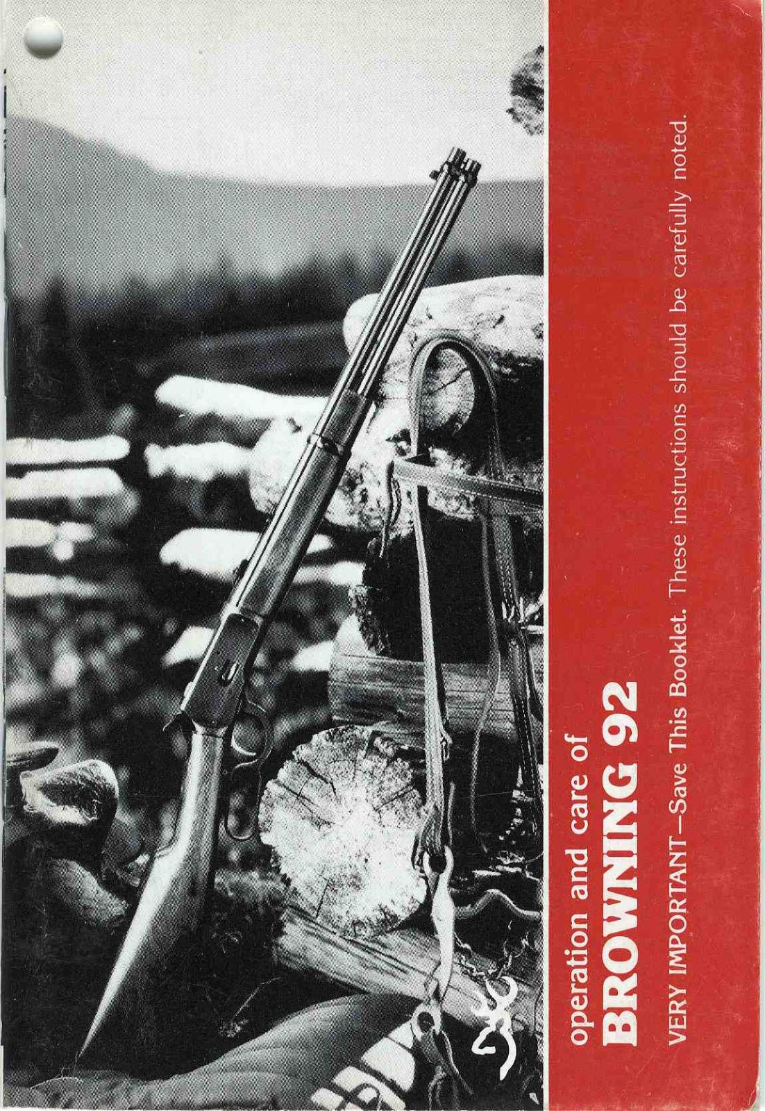 BROWNING B92 User Manual