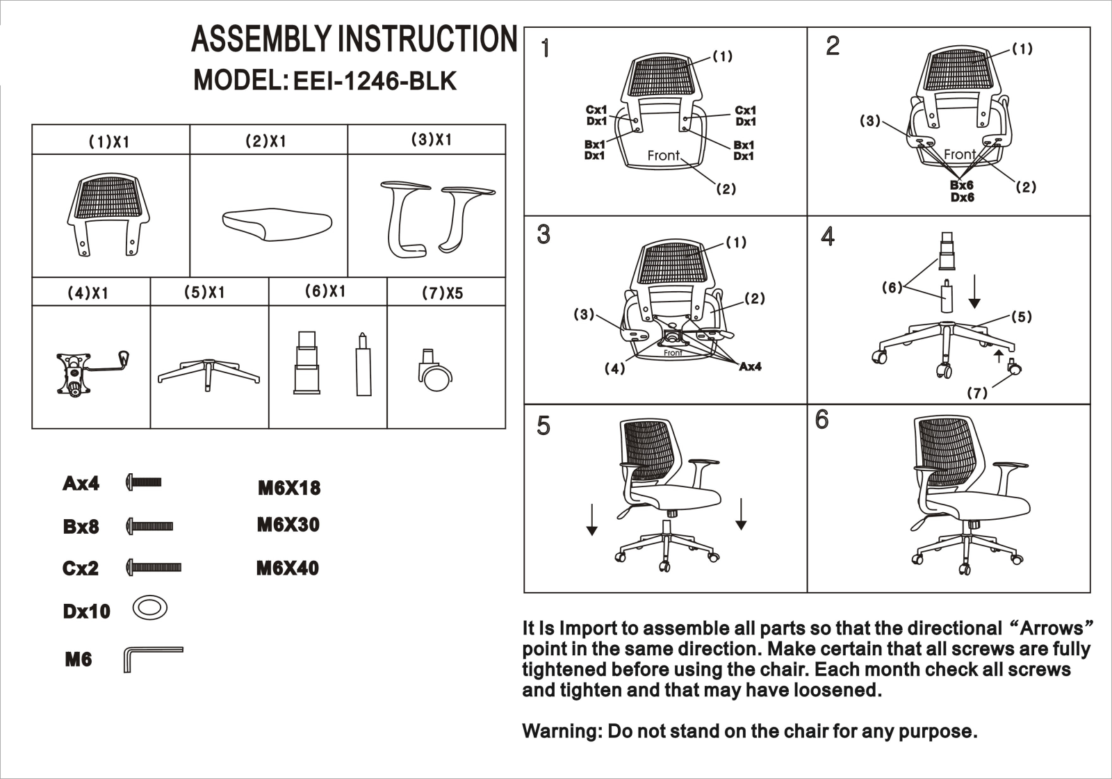 Modway FOW2230 Installation & Assembly - ManualMachine.com