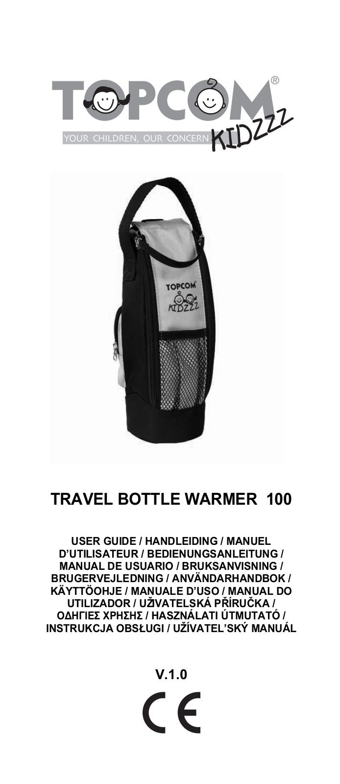 TOPCOM TRAVEL BOTTLE WARMER 100 User Manual