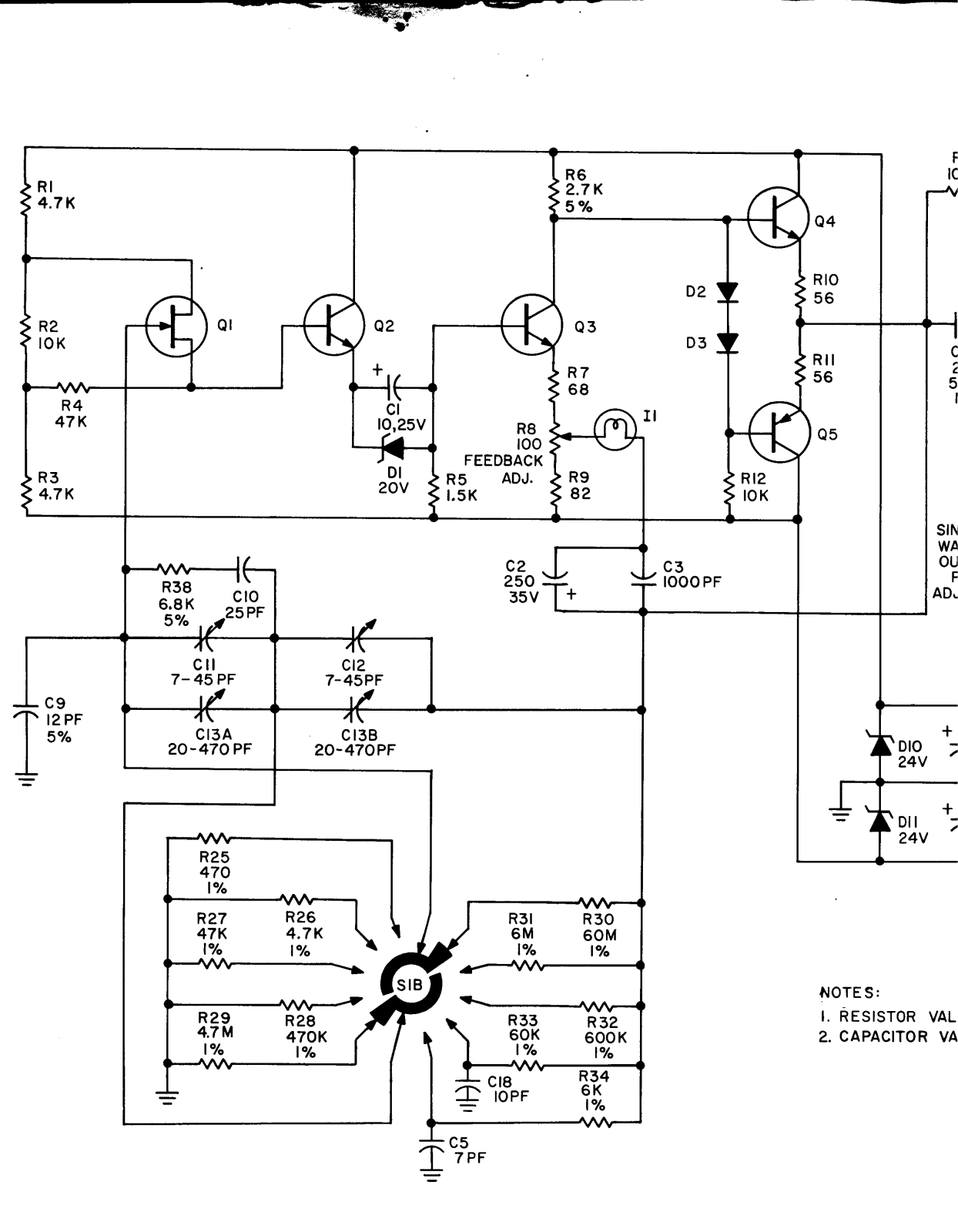 EICO 379 Cirquit Diagram