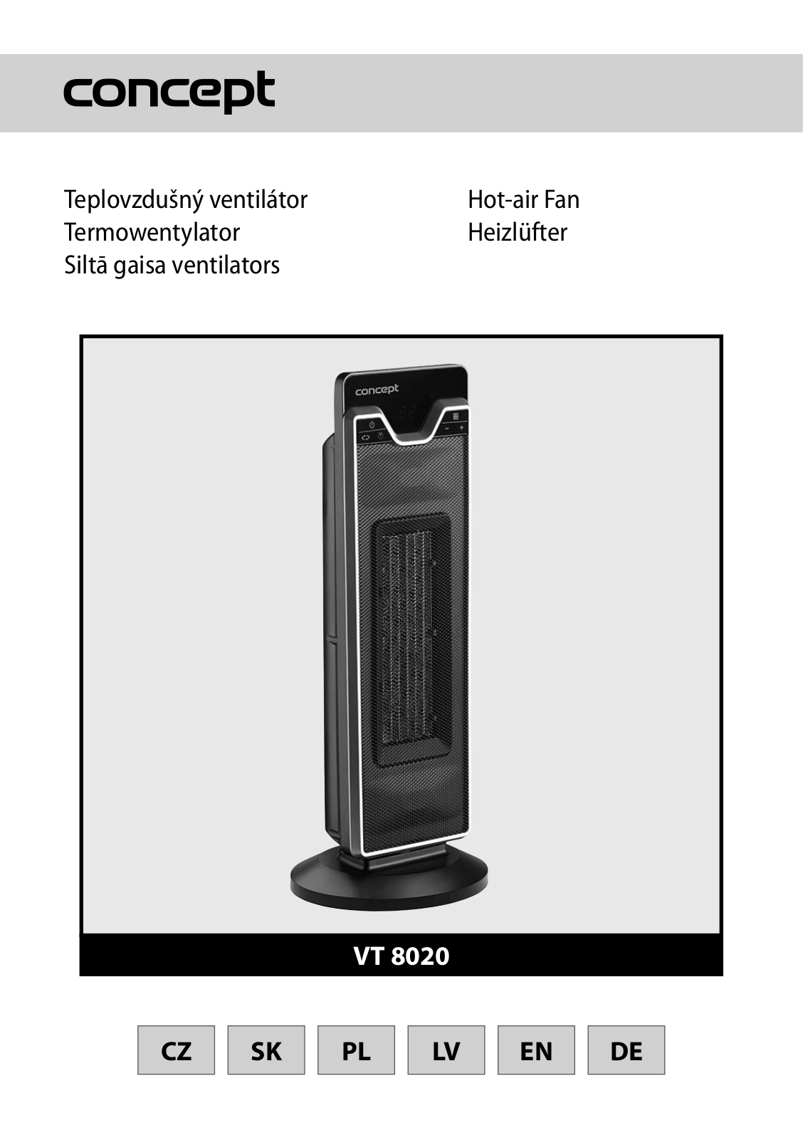 Concept VT-8020 User Manual