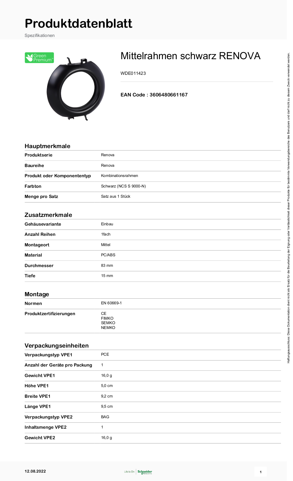 ELSO WDE011423 Datasheet - ManualMachine.com