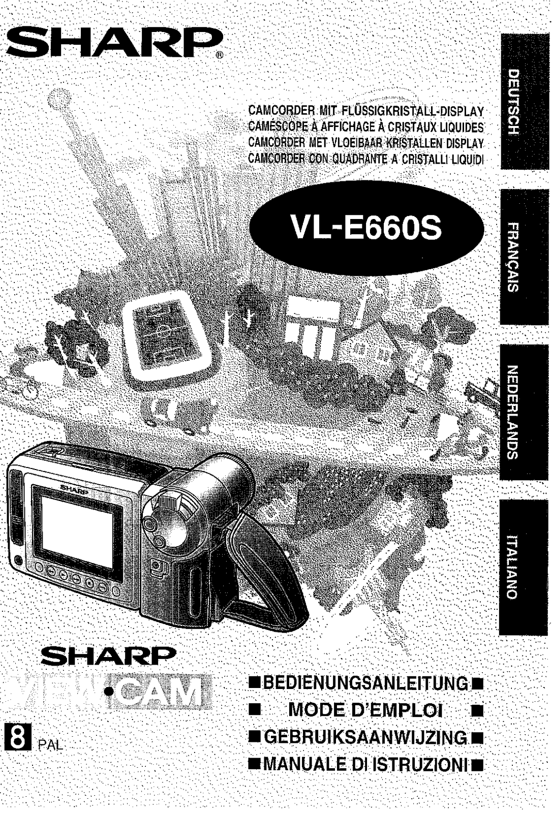 Sharp VL-E660S User Manual