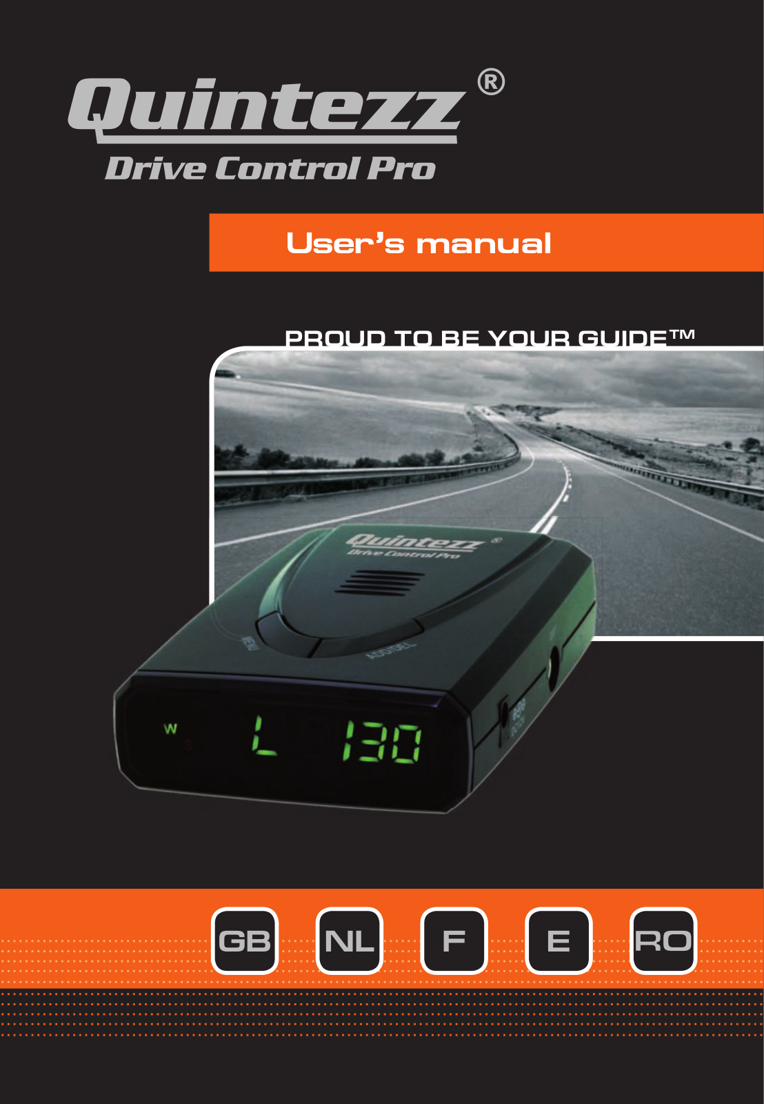 QUINTEZZ Drive Control Pro User Manual