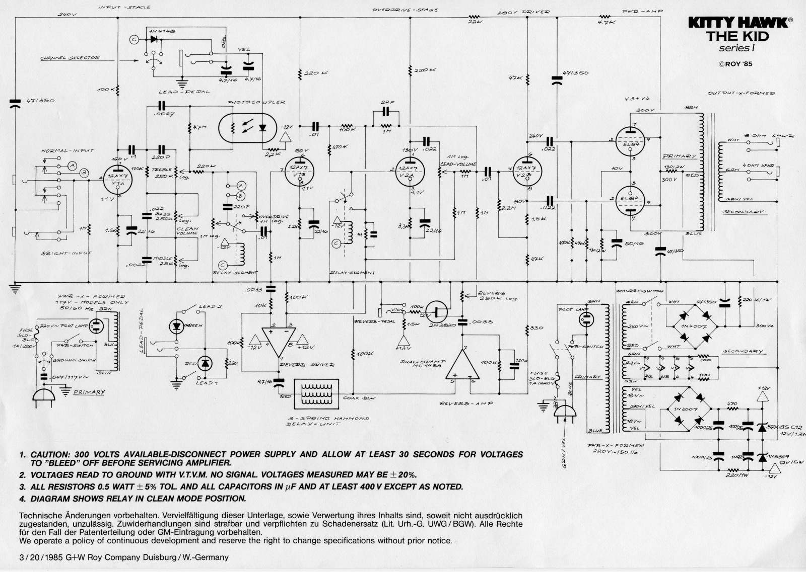 Kittyhawk the kid schematic