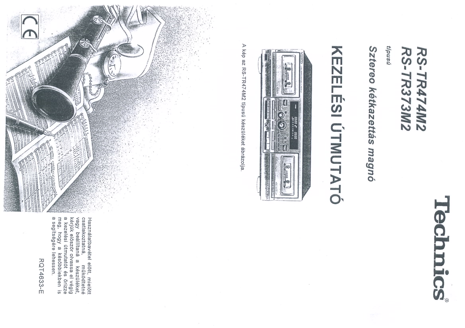 Panasonic RS-TR373M2, RS-TR474M2 User Manual