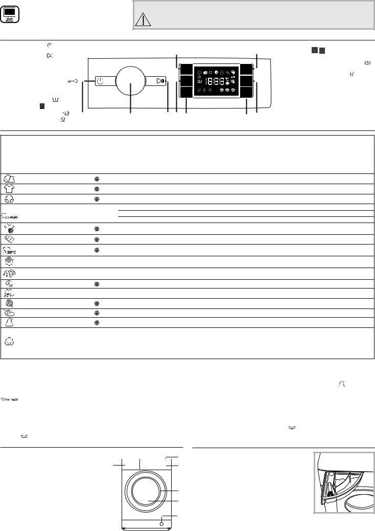 WHIRLPOOL BI WMWG 71483E EU N Daily Reference Guide