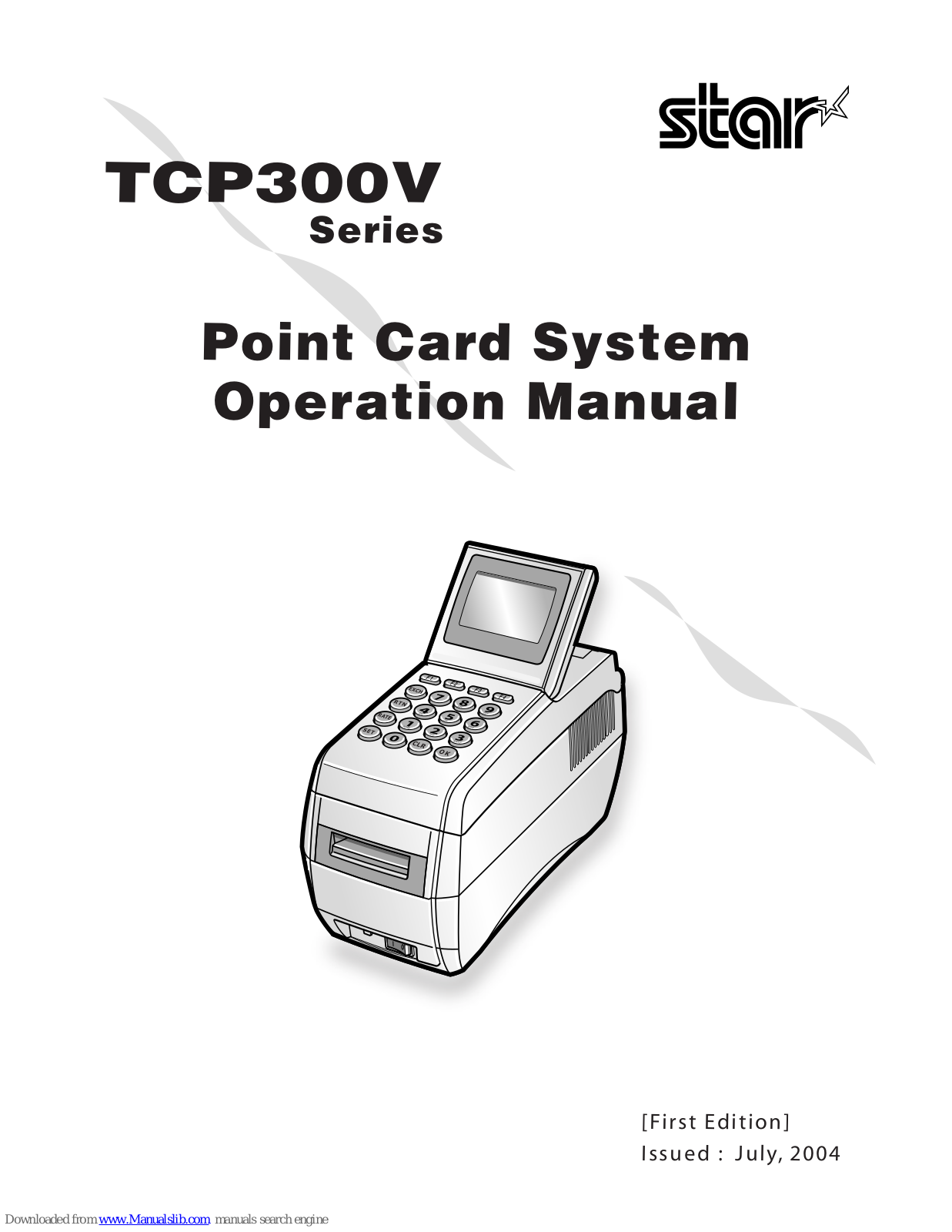 Star Micronics TCP300V Series Operation Manual