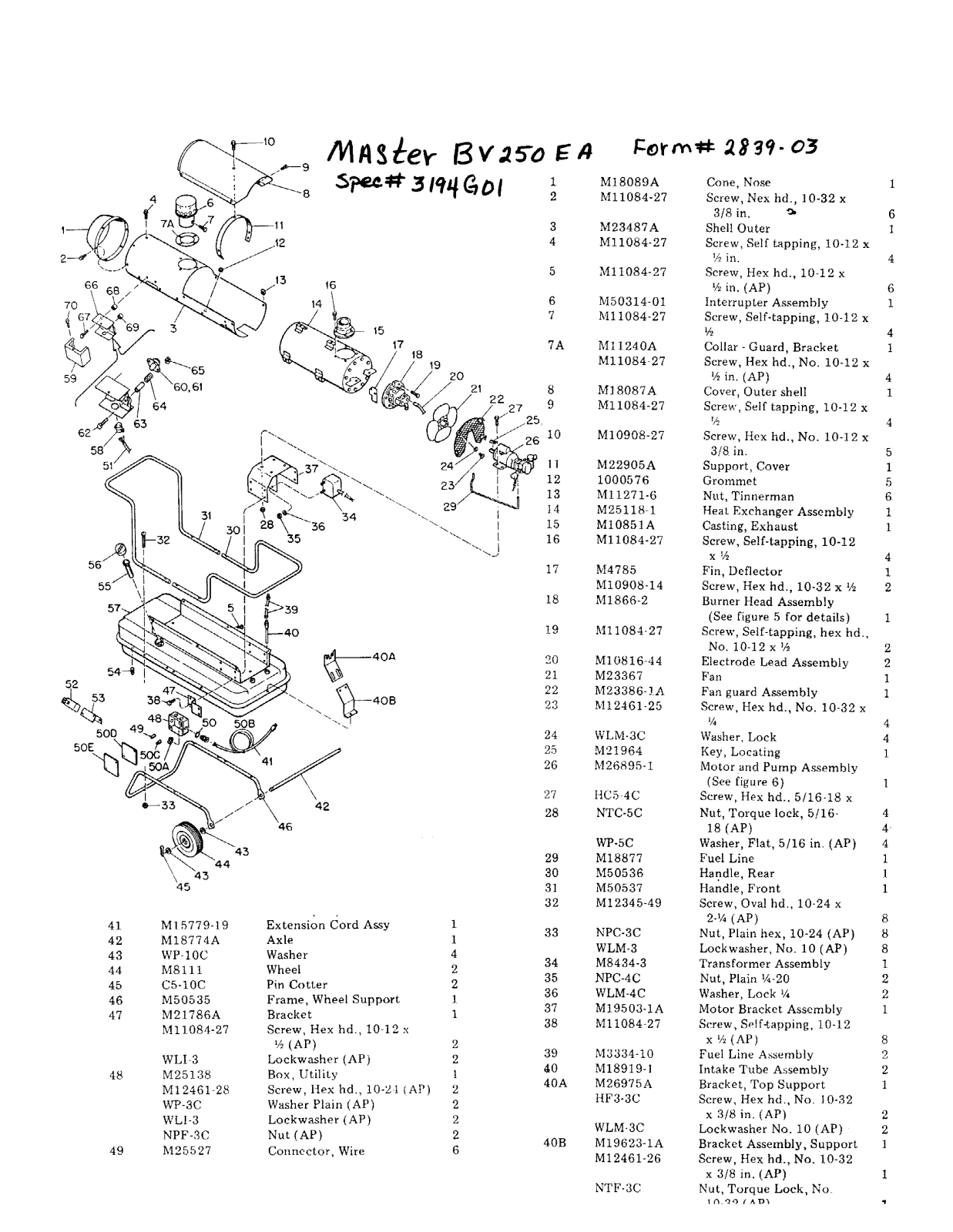 Desa Tech BV250EA Owner's Manual