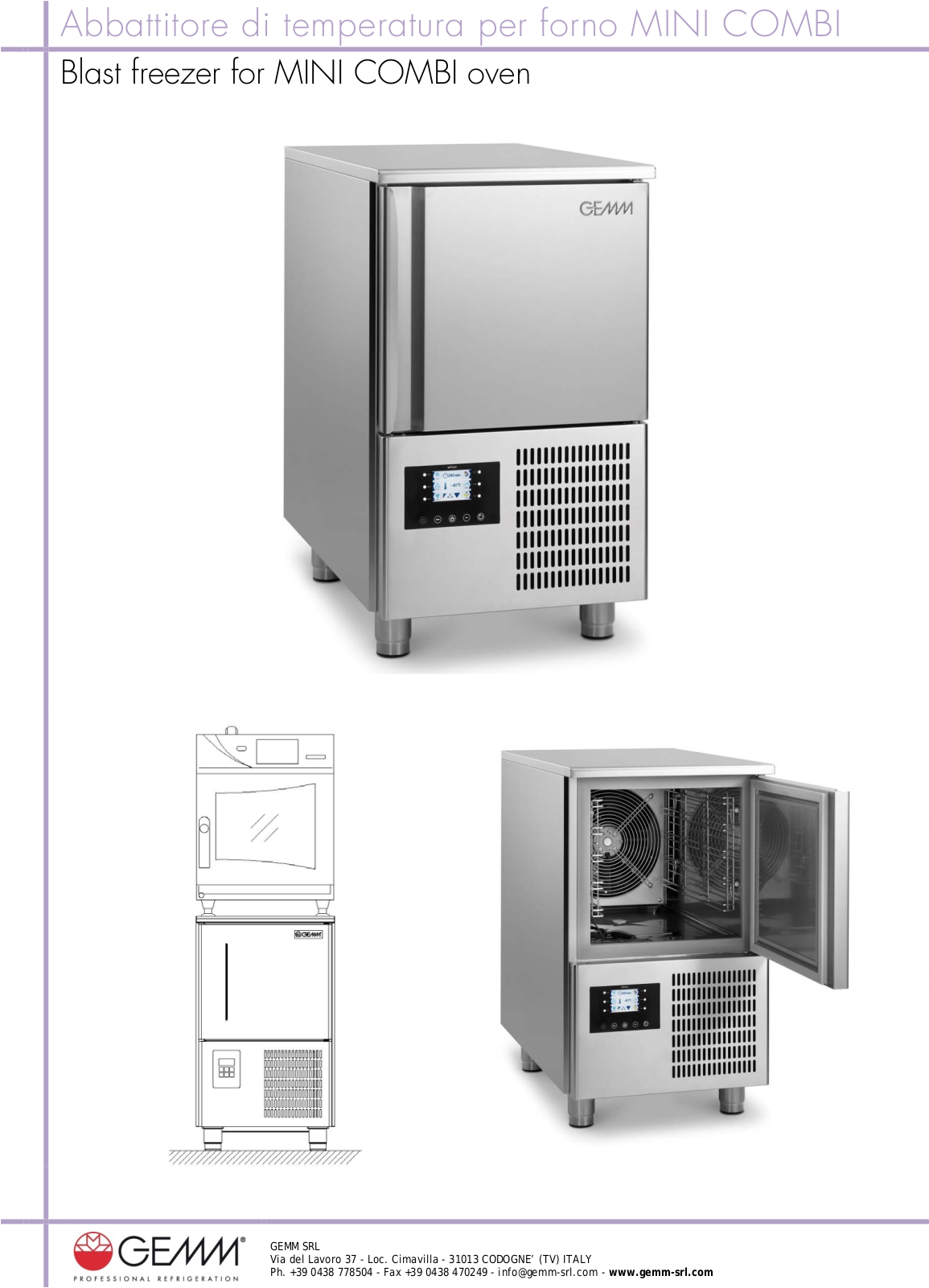 Gemm BCT/05R, BCB/05R Datasheet - ManualMachine.com