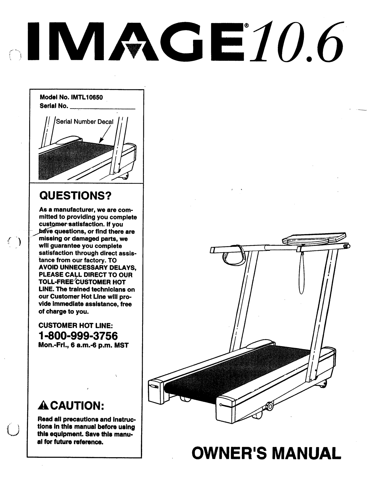 Image IMTL10650 Owner's Manual