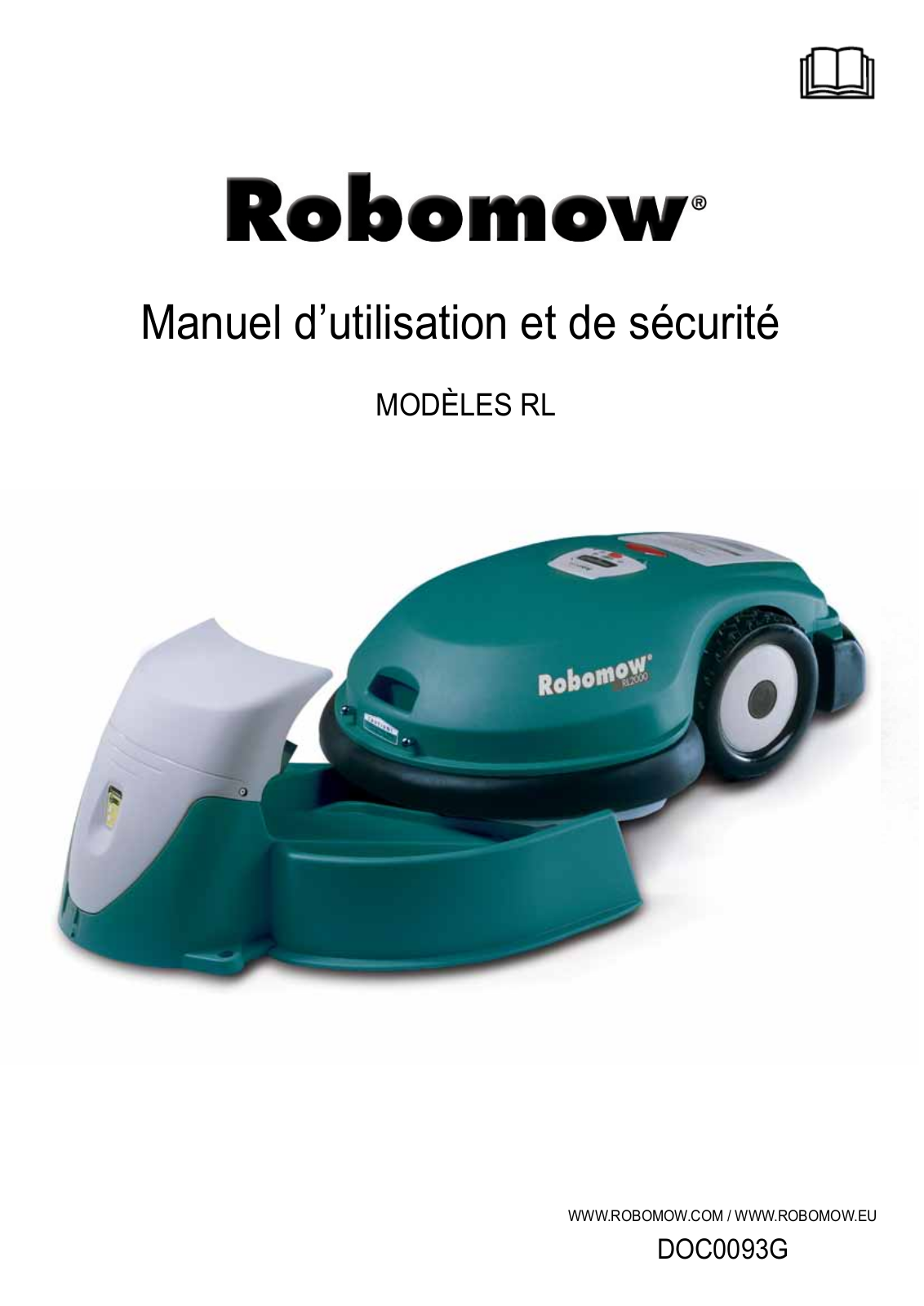 ROBOMOW RL555, RL855, RL2000 User Manual