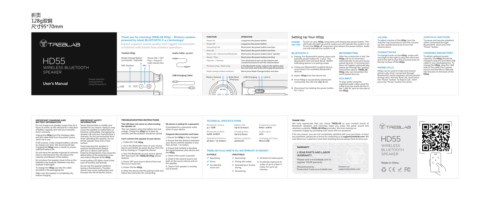 Treblab HD55 User Manual - ManualMachine.com