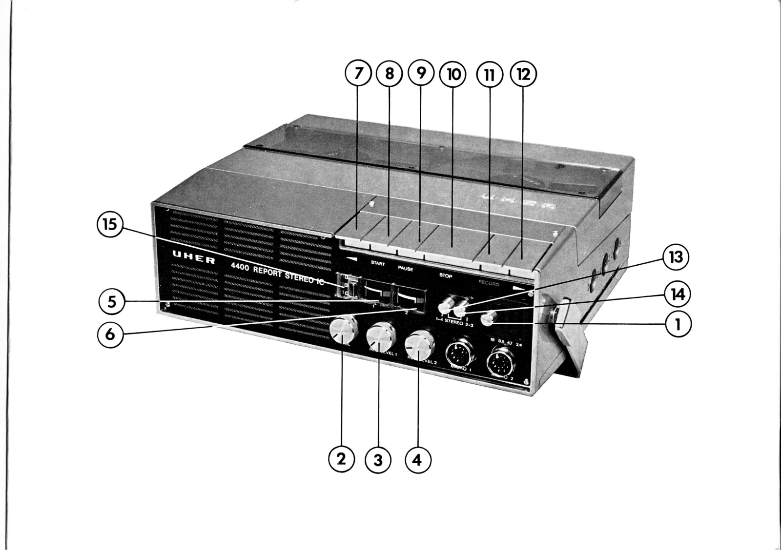 Uher 4200 Report Stereo IC Owners manual