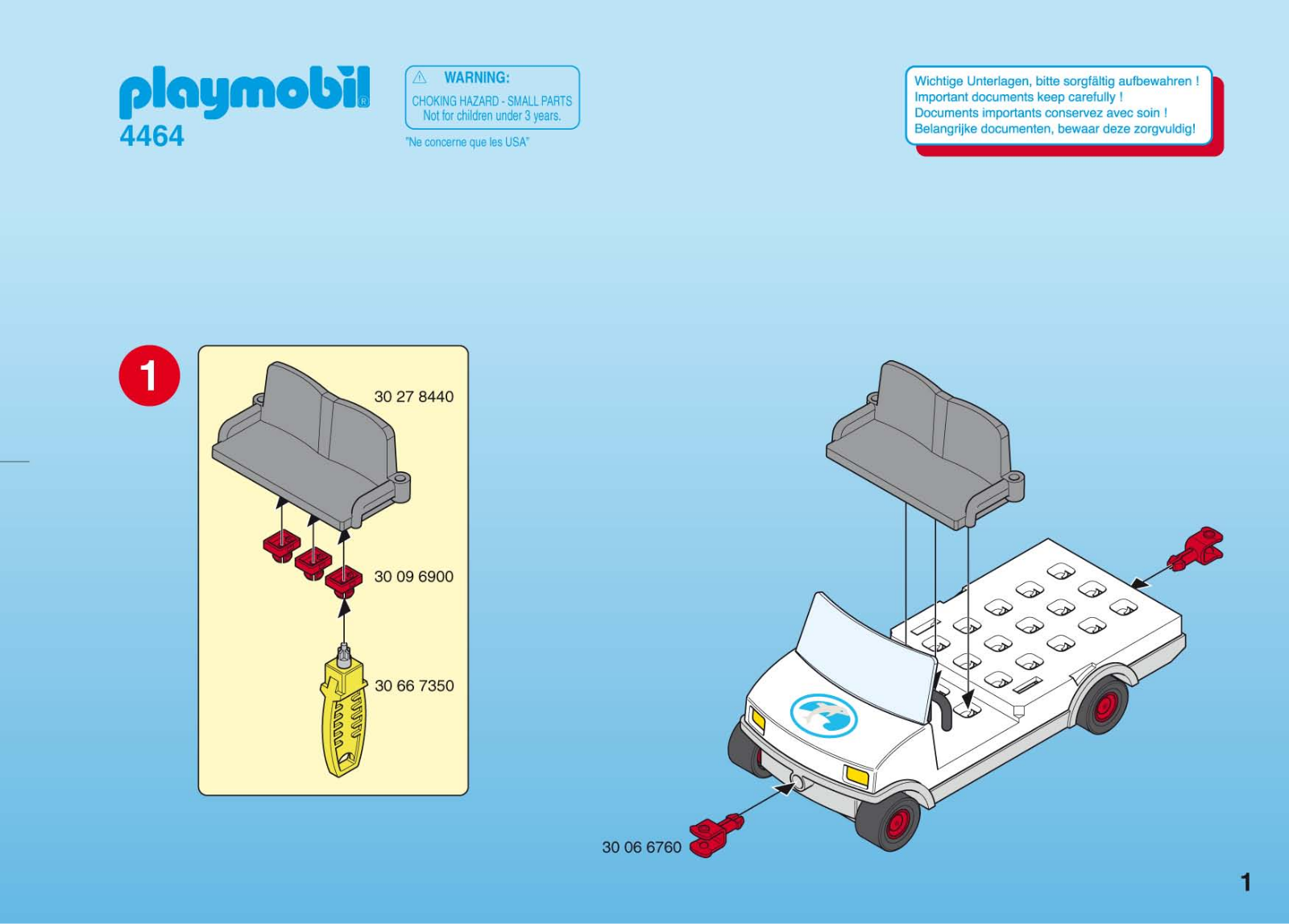 Playmobil 4464 Instructions