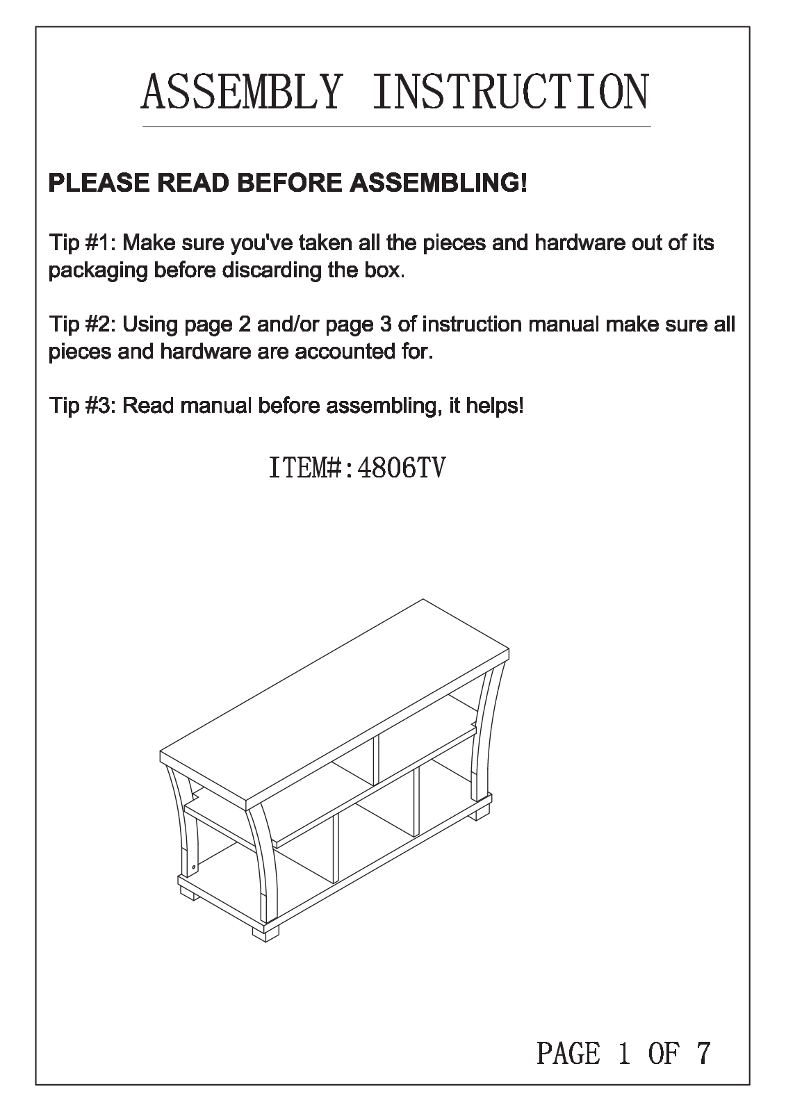 Crown Mark LMDW1090 Installation & Assembly - ManualMachine.com
