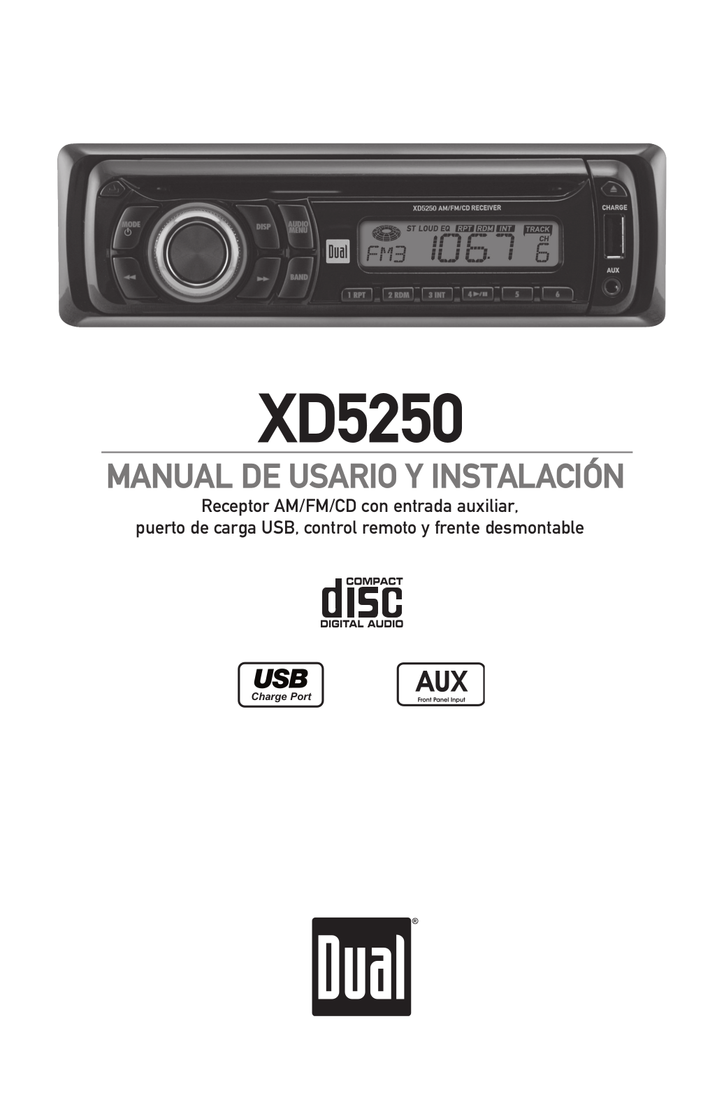 Dual XD5250 Owners Manual