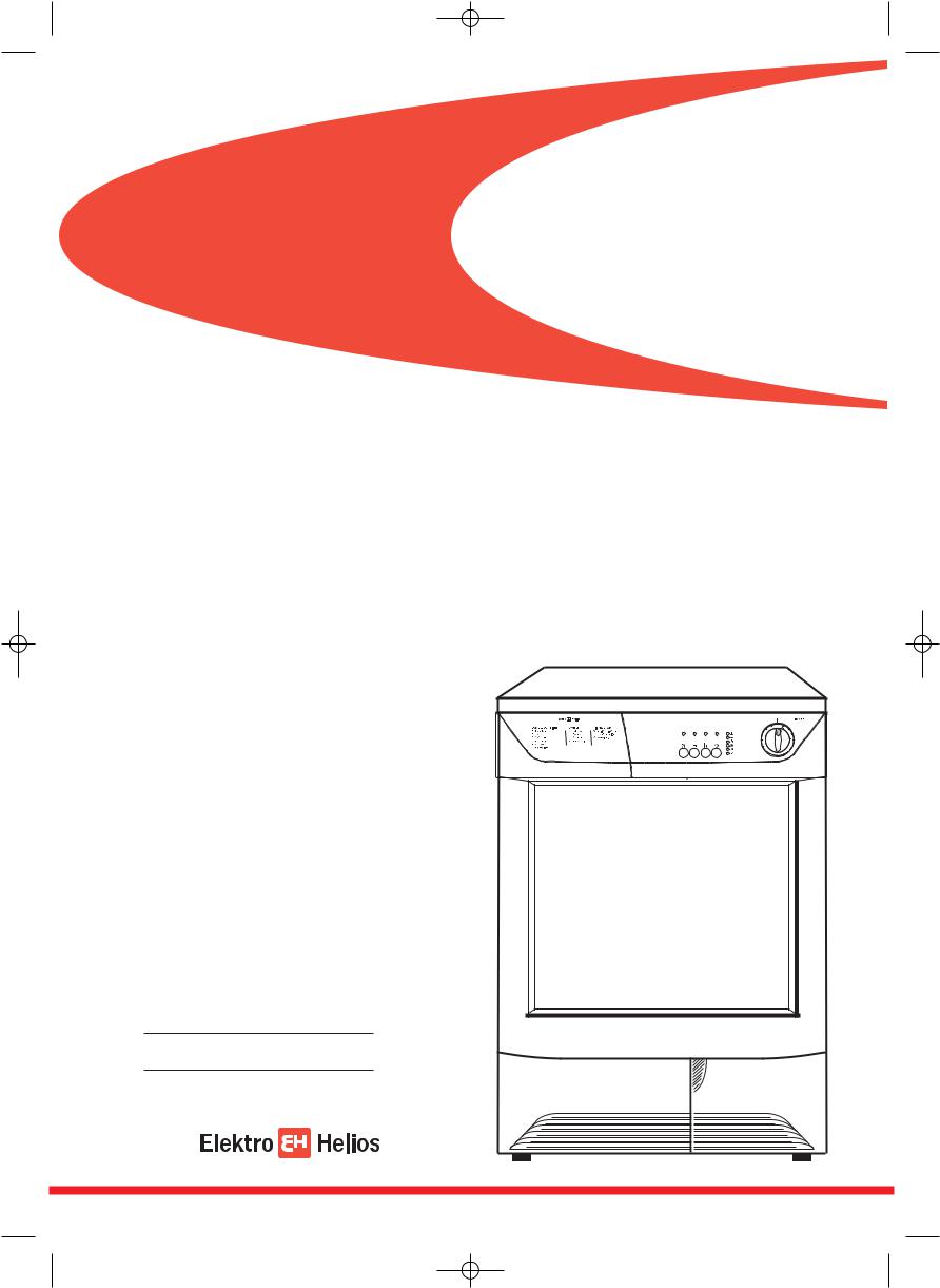 Elektro helios TK7522 User Manual