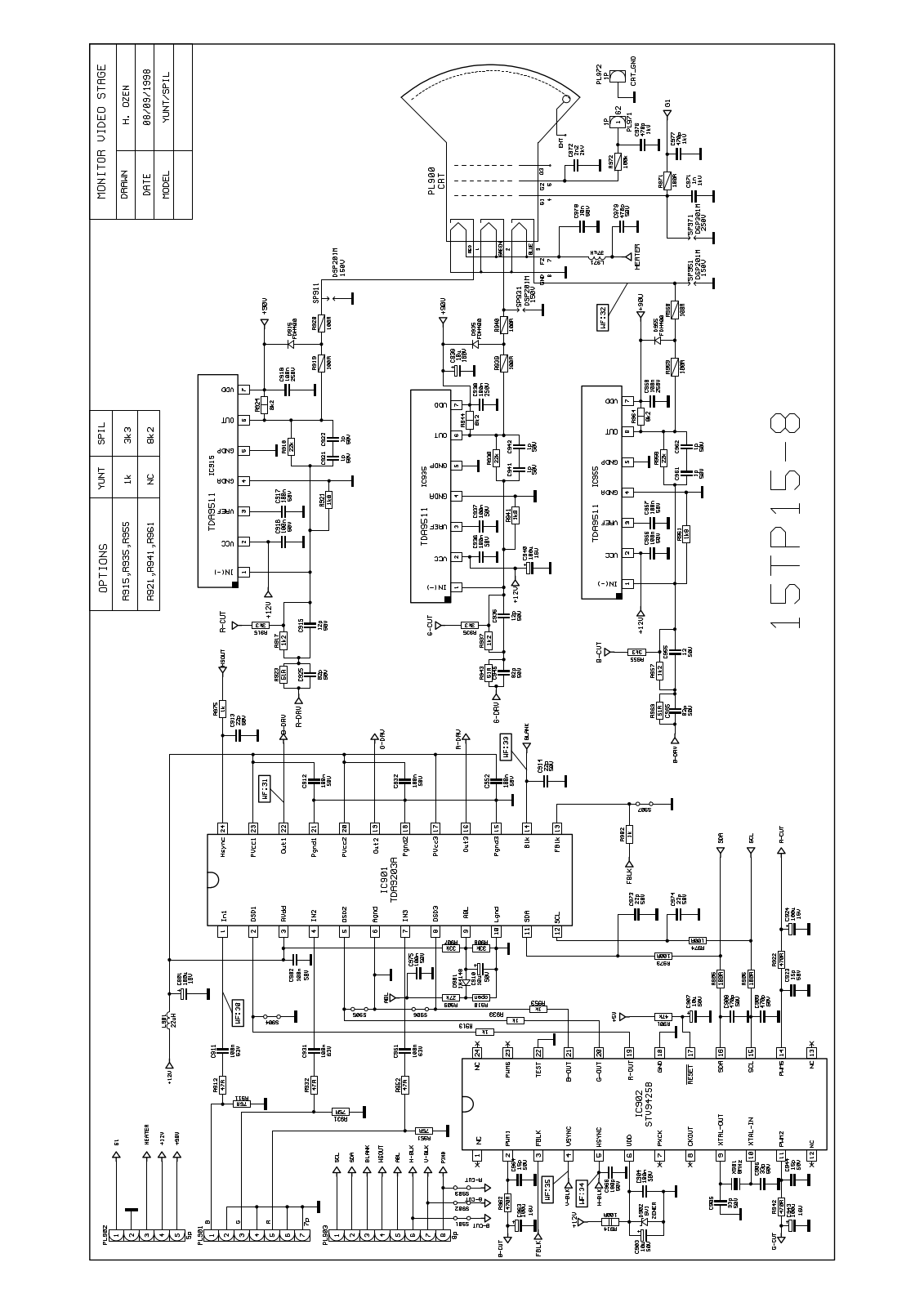 Vestel 15TP15-8 Schematic