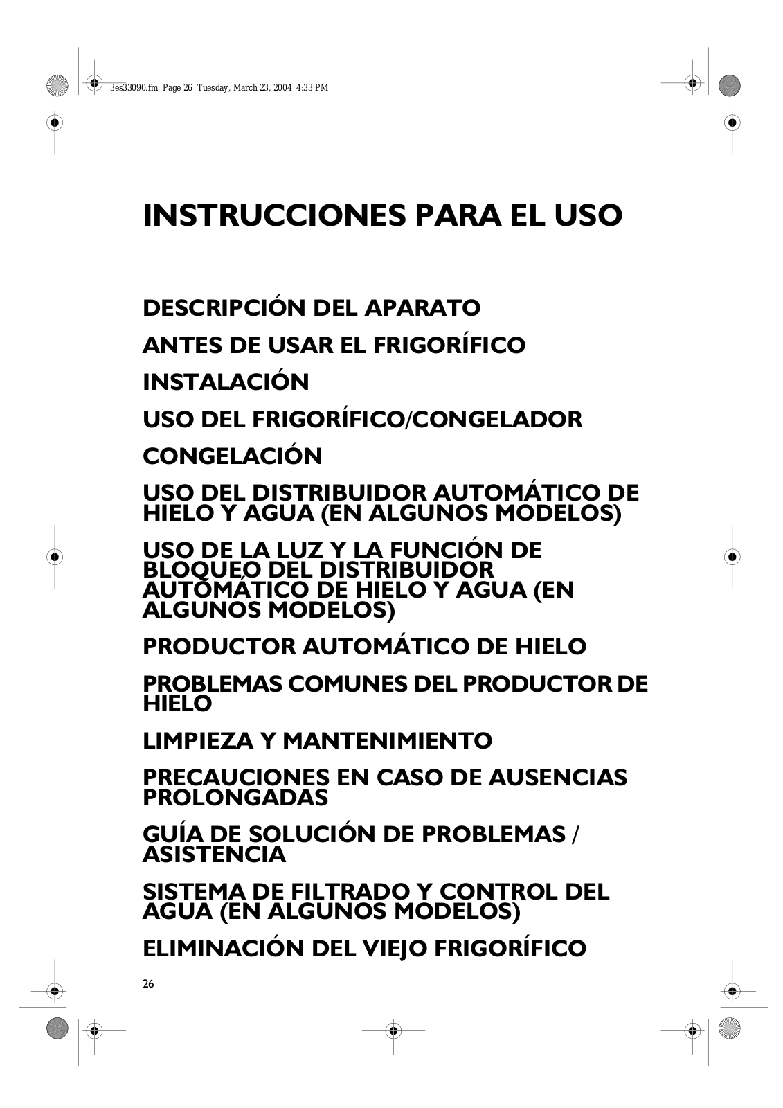 Whirlpool S29DG DWW3 DF, S25C RSS3 DF, S25C FTT3 XDF, S25C RWW2 DF, S27DG RWW3 DF INSTALLATION