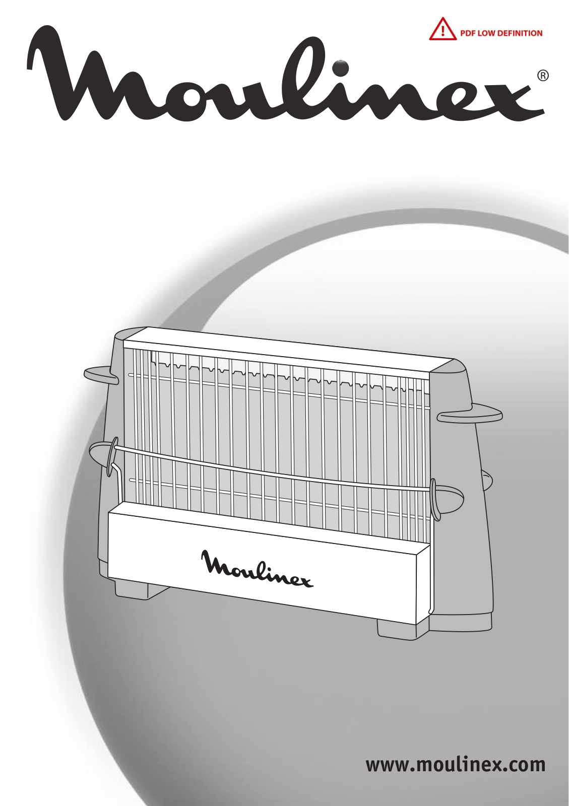 Moulinex A15453, A15454 User Manual