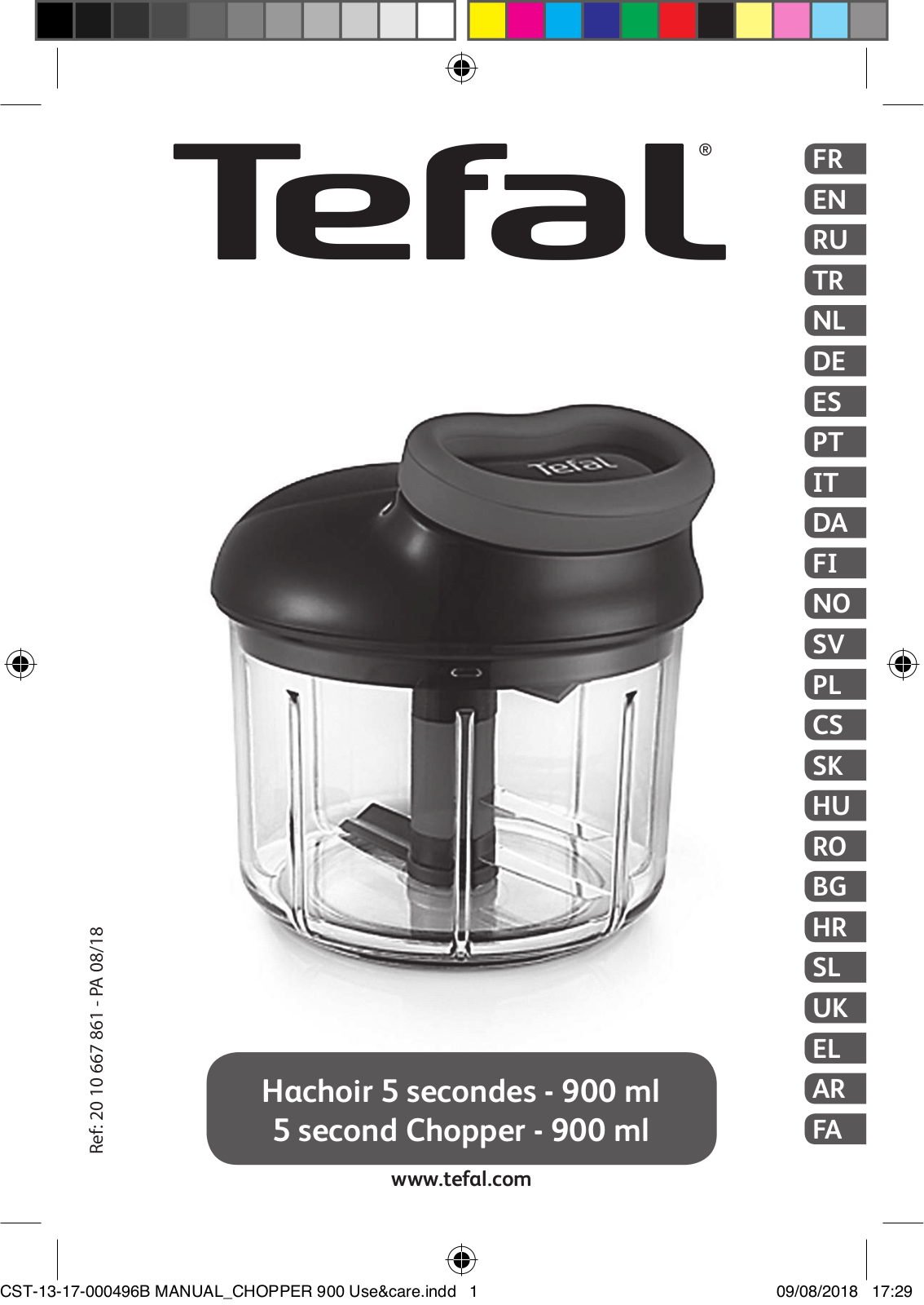 Tefal K13204 User Manual