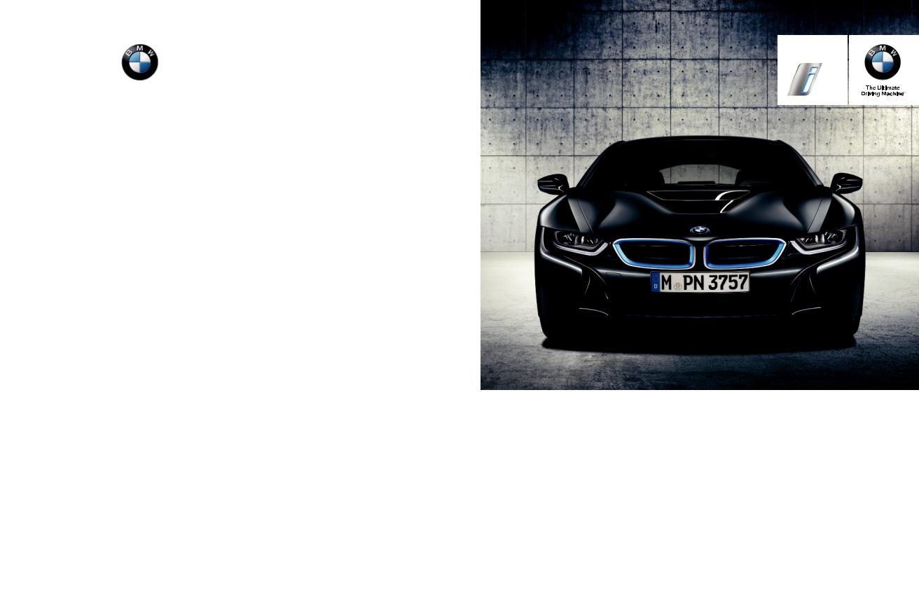 BMW i8 Service and Warranty Information