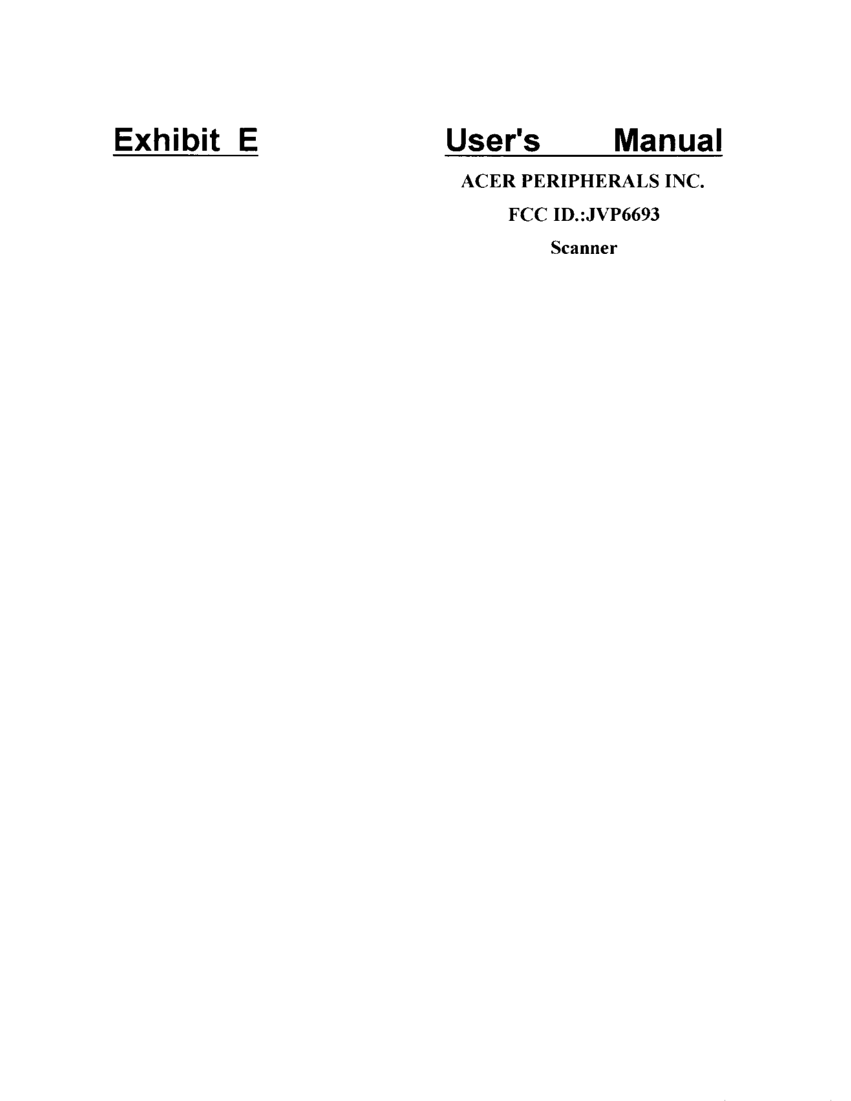 Benq 6693 Users Manual