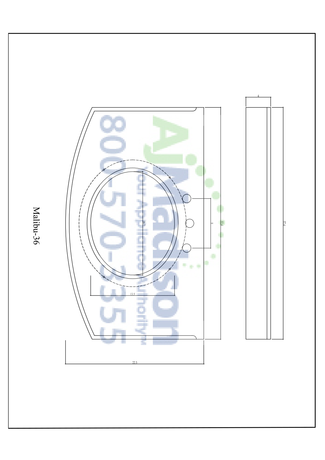 Empire Industries M10036D Specs